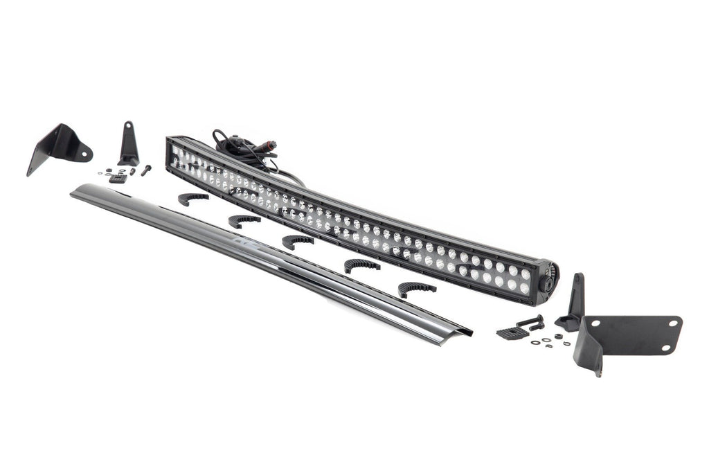 LED Light Kit | Bumper Mount | 40" Black Dual Row | Ram 2500/3500 (10-18)